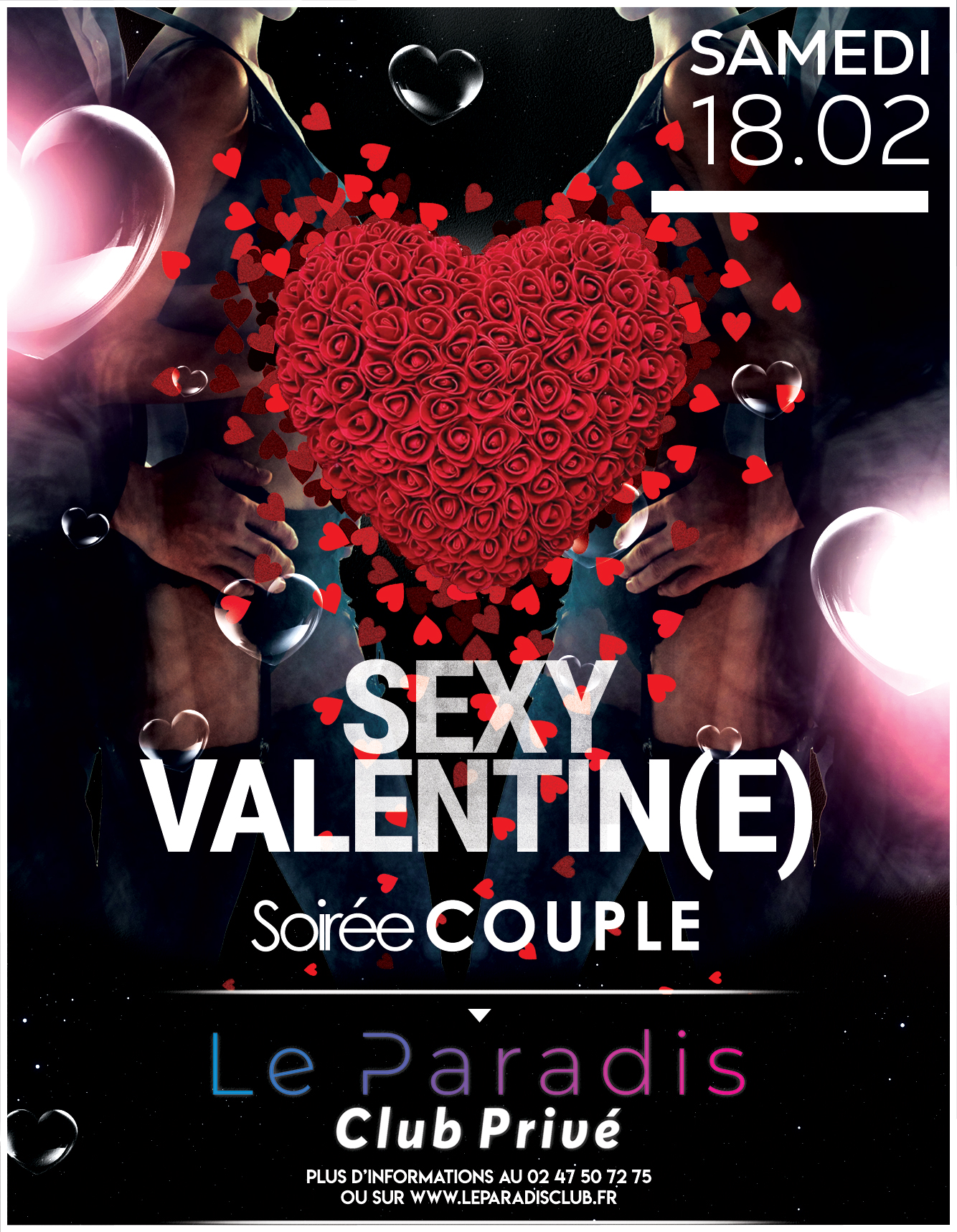 Sexy Valentine Le 18 Février Le Paradis Club Privé