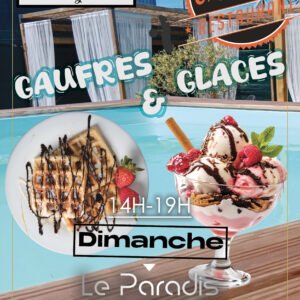 DIMANCHE GLACE GAUFRE